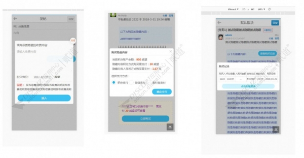 隐藏内容付费查看